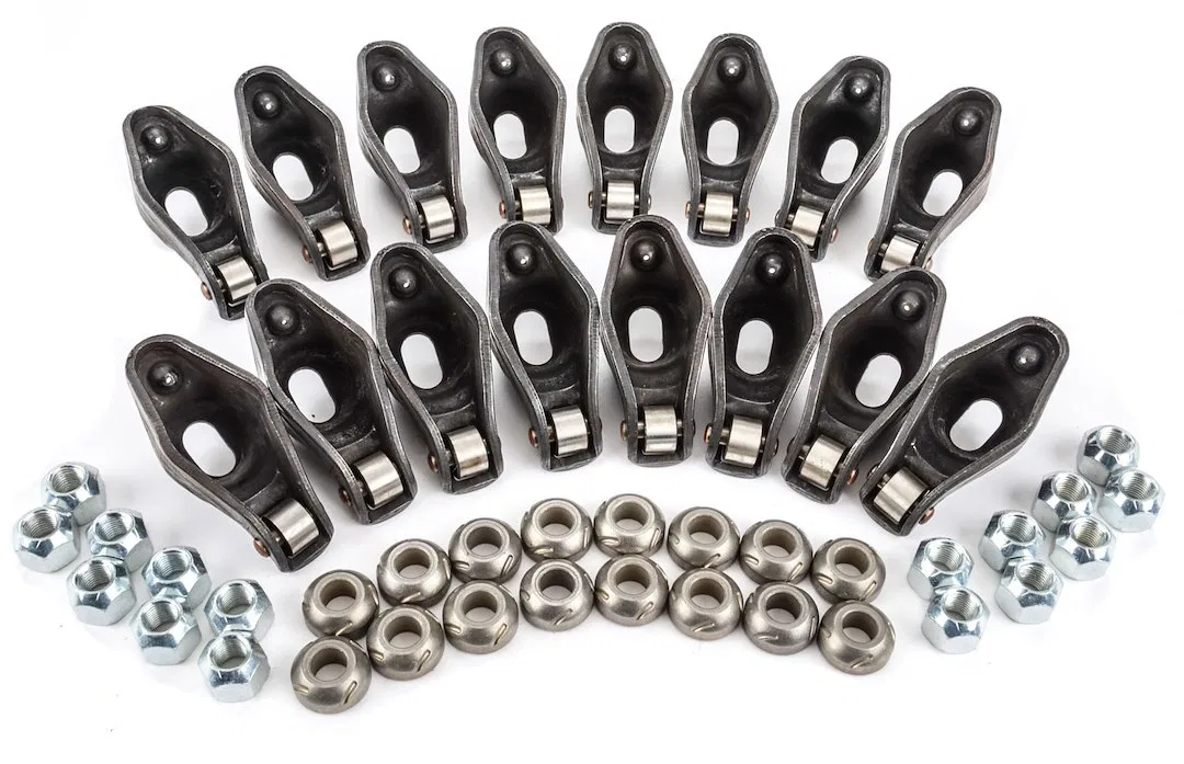 66906C – PROFORM Rocker Arm, Small Block Chevy 3/8 Inch Stud Diameter 1.5 Ratio Non Self Aligning Roller Tip Rocker S...